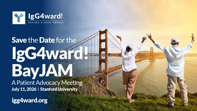 IgG4ward! BayJAM: In-Person Community Event