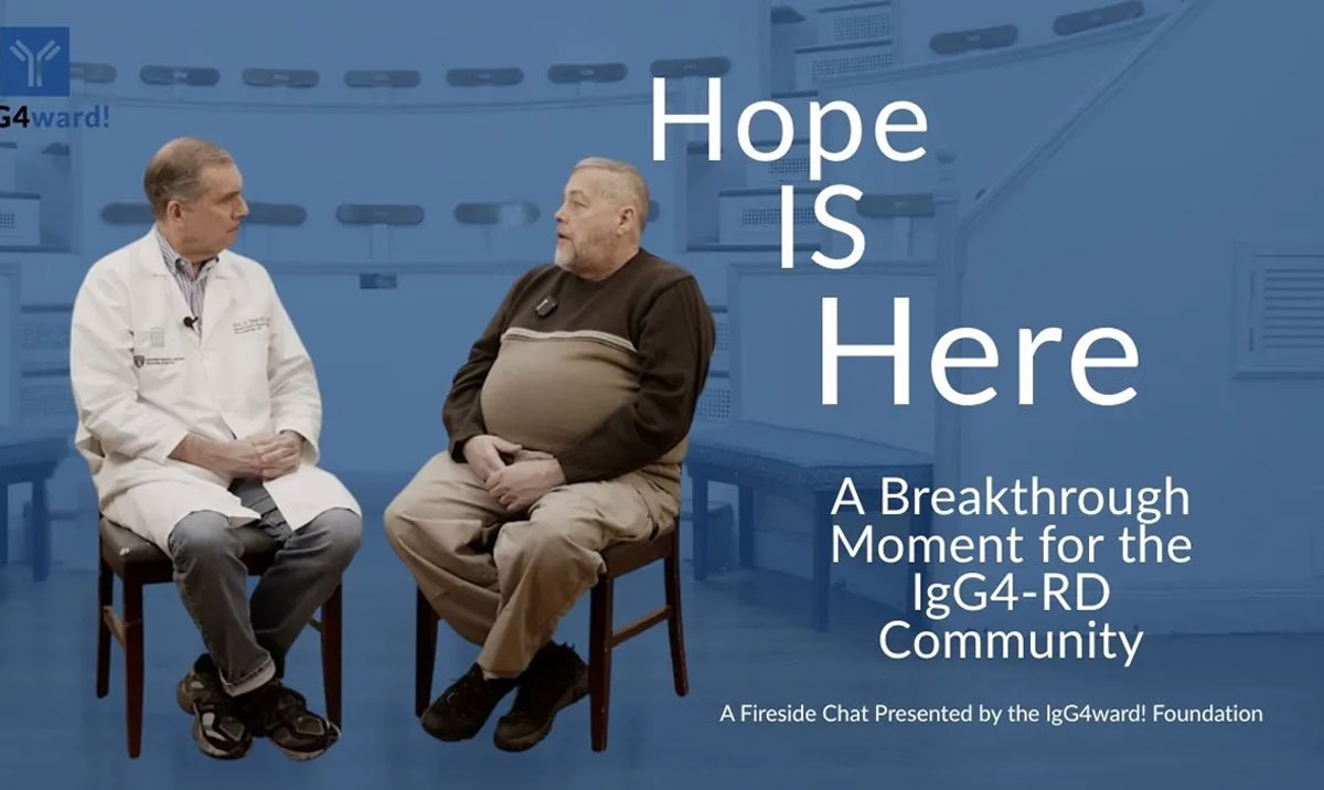 Hope Is Here: A Breakthrough Moment for the IgG4-RD Community