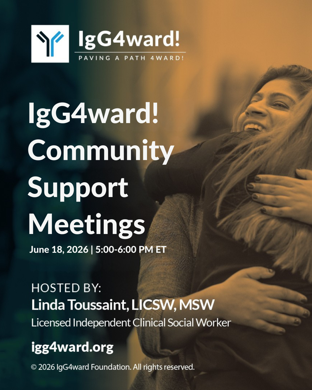 IgG4ward! Community Support Meeting